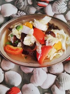 Foto resep Sayur tumis kol jamur kuping
