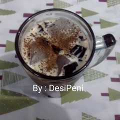 A picture of Cappucino Cincau.