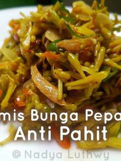 Foto resep Tumis Bunga Pepaya Anti Pahit