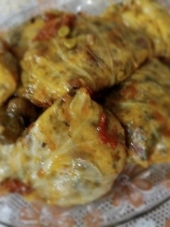 عکسی از دستور دلمه کلم برگ