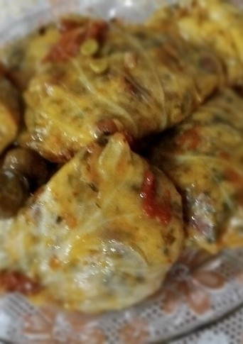 عکسی از دستور دلمه کلم برگ