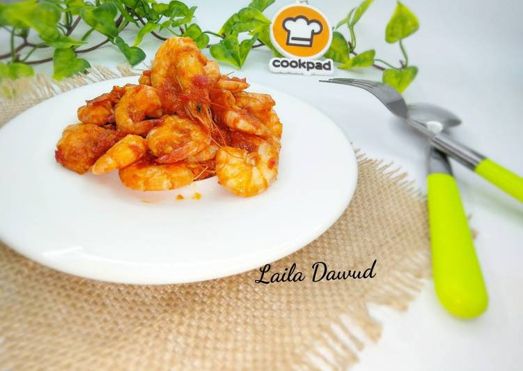 Urang Habang (Udang masak Merah)