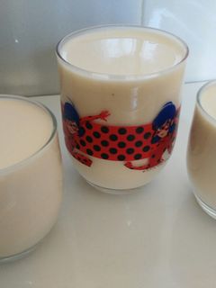 Una foto de Yogur casero de vainilla