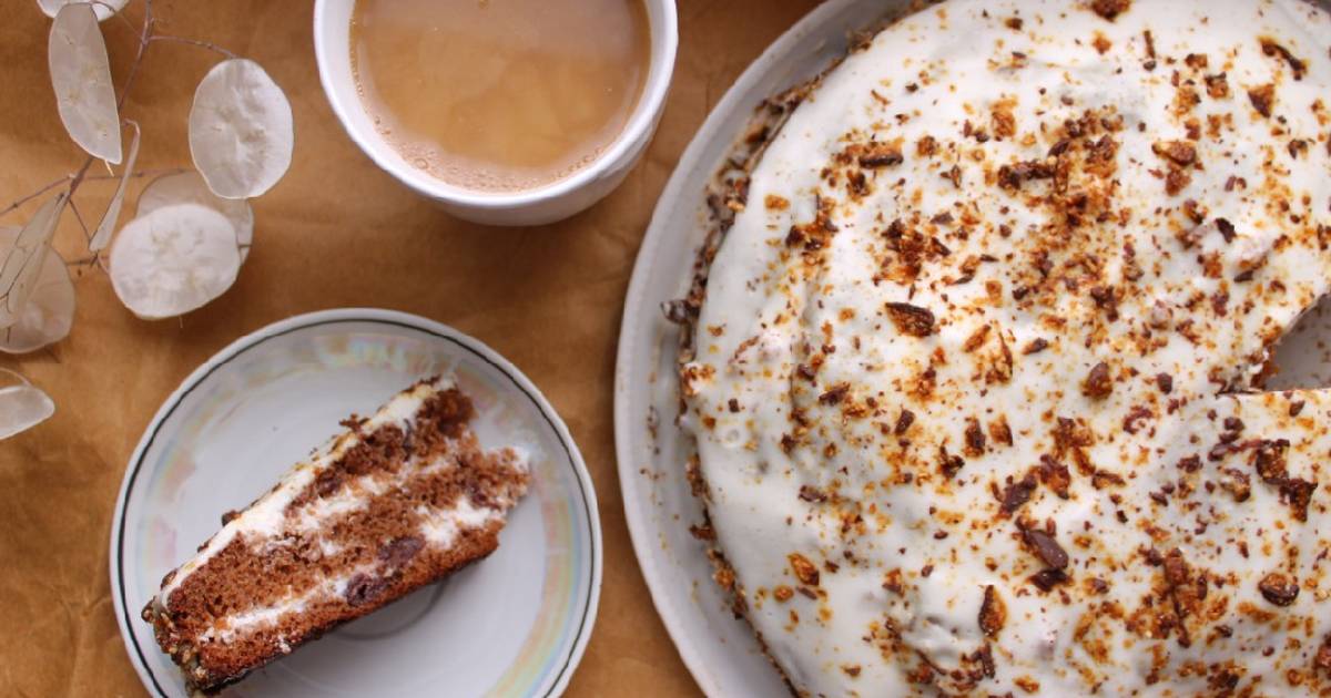 Видео-рецепт домашнего торта трухлявого пень на кефире
