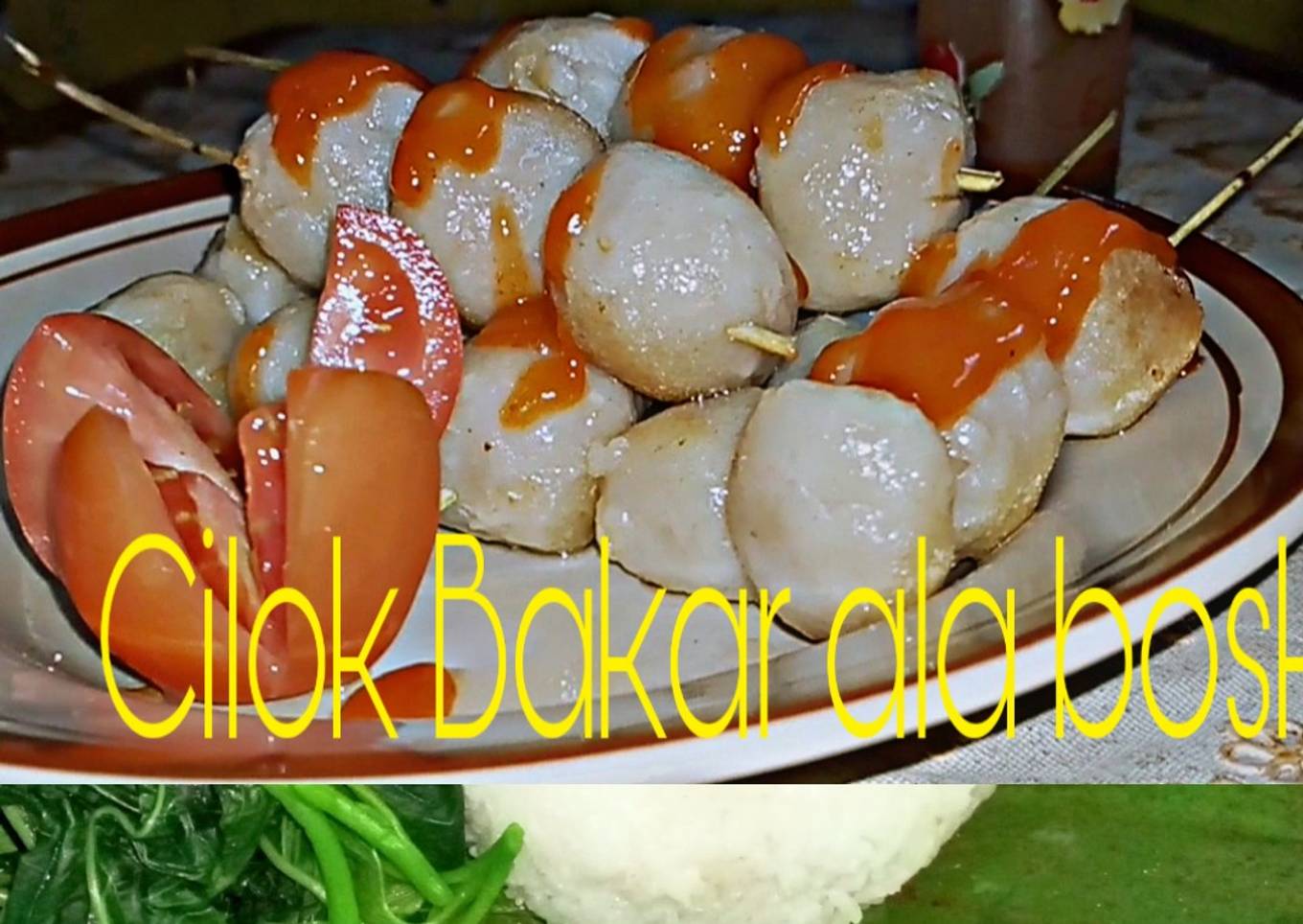 Cilok Bakar ala Boski