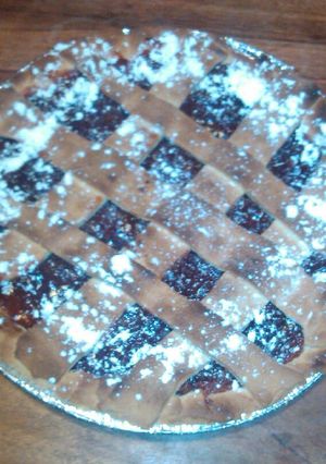 Una foto de Pasta frola de membrillo