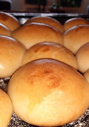 A picture of Milk Pan Amasado (Chilean Country Bread).
