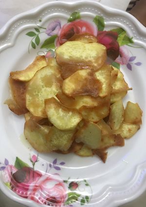A picture of Sweet potato chips.