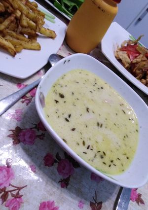 صورة لوصفة شوربة المشروم (الفطر) بالدجاج