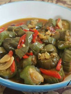 Foto resep Tumis Terong Hijau