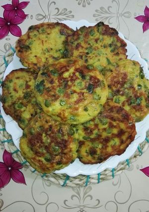 عکسی از دستور کوکو نخود فرنگی