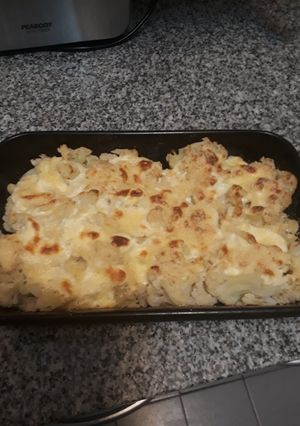 Una foto de Coliflor con salsa bechamel