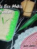 Desserts box malkis pandan