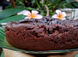 Foto resep Bronis Coklat Nutricake Dengan Magic Com