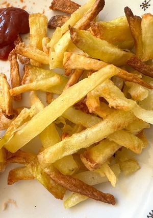 Una foto de Papas fritas en airfryer