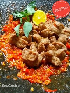 Foto resep Bakso Penyet
