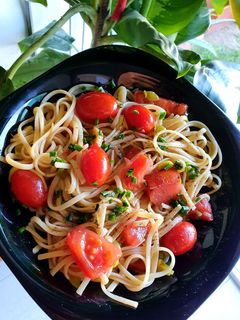 Una foto de Pasta con salsa express!