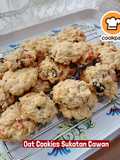 👩‍🍳Oat Cookies Sukatan Cawan