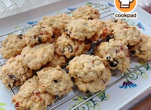 Gambar 👩‍🍳Oat Cookies Sukatan Cawan