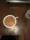 Baked Crunchy Tilapia with Refried Beans