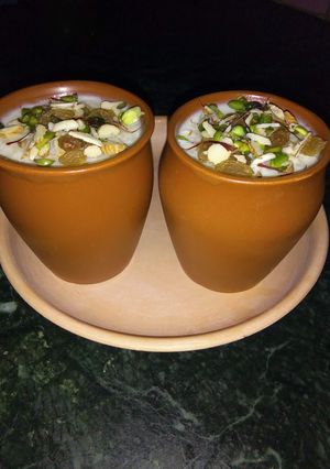 A picture of Rice kheer.
