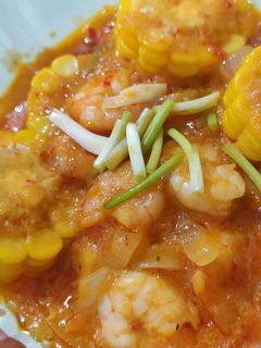Foto resep Udang Saus Padang