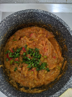 A picture of Pav Bhaji.