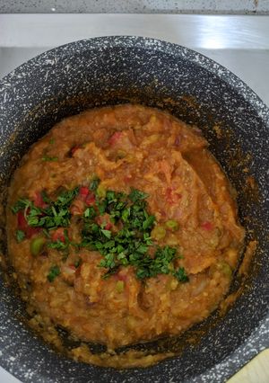 A picture of Pav Bhaji.