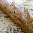 Quick-to-Make No Knead French Style Bread with Oat & Lentil Flour