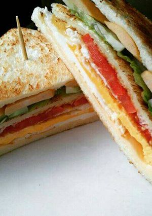 Foto resep Simple Sandwich