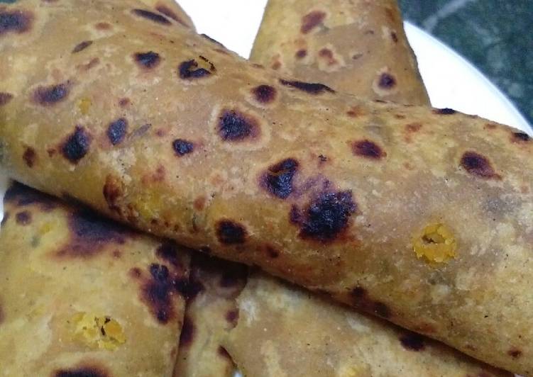 Mix daal paratha
