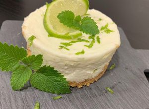 Foto di Cheesecake al lime e menta