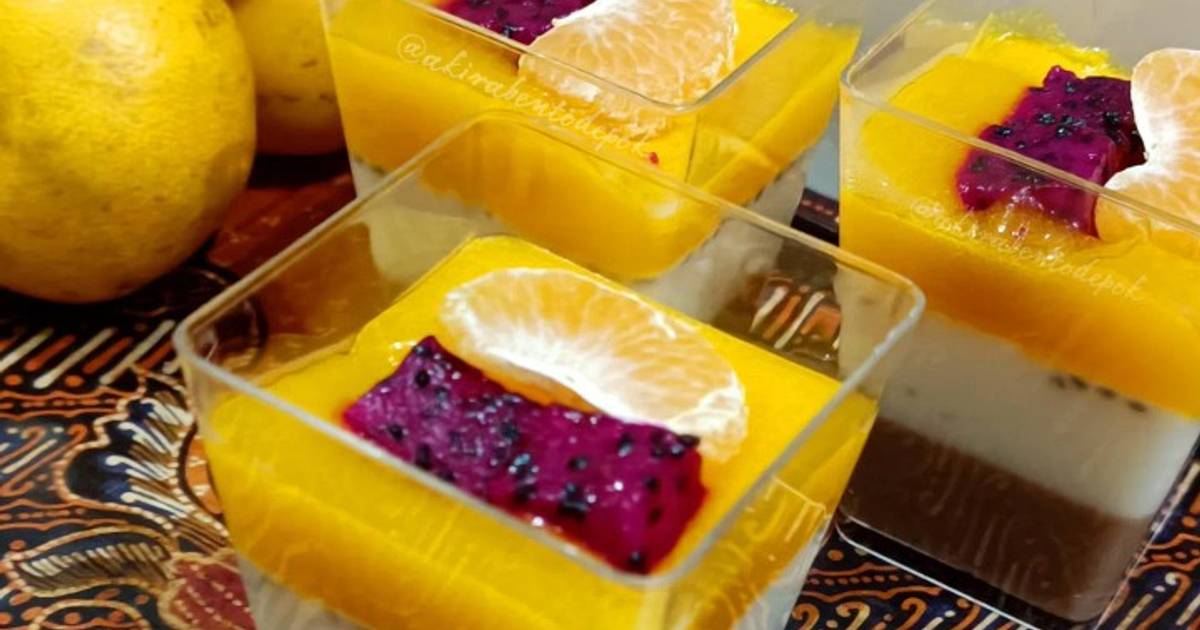 Resep Puding Susu 3 Rasa Ala Yuliana Jiu Dias Oleh Dapur Akira 41 Cookpad