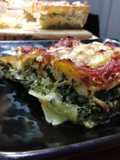 Lasaña de espinacas a la crema