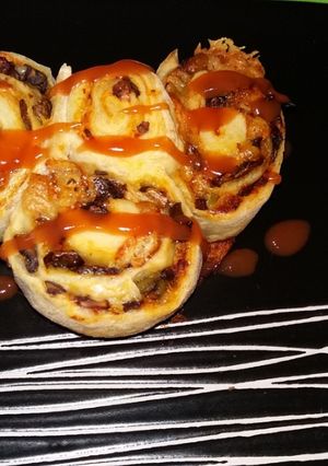 O poză a rețetei Pizza inima.