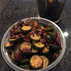 A picture of Baby Marrow Roast.