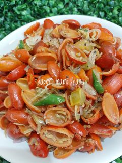Foto resep Tumis kulit melinjo teri