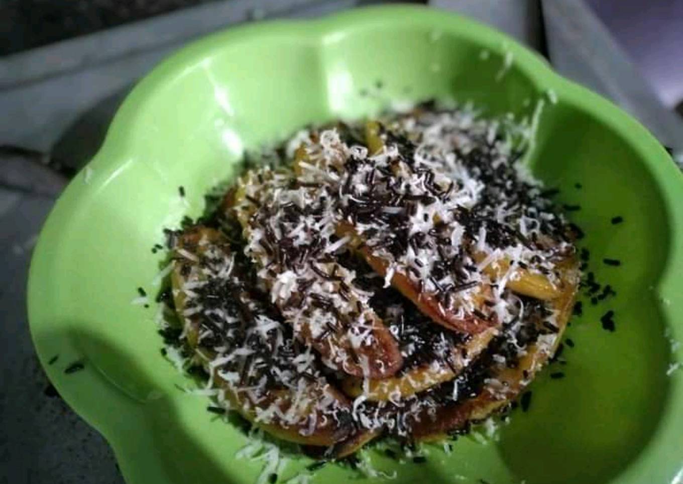 Pisang keju meses