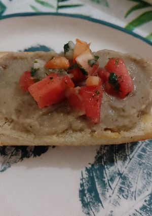 Una foto de Dip de berenjena 🍆🍆
