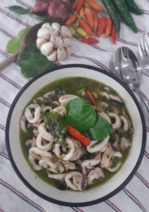 Foto resep Cumi Cabe Hijau