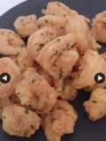 Spicy basil shrimp