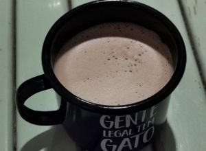 Una foto de Chocolate caliente con avellana