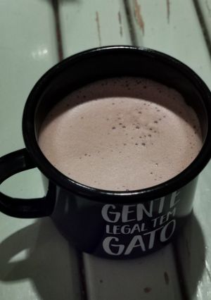 Una foto de Chocolate caliente con avellana
