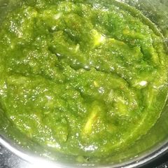 A picture of Coriander chuntny.