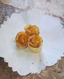 Tartitas de rosas sin TACC