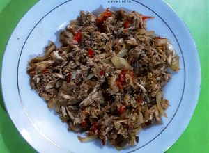 Foto resep Suwir Tongkol Daun Jeruk