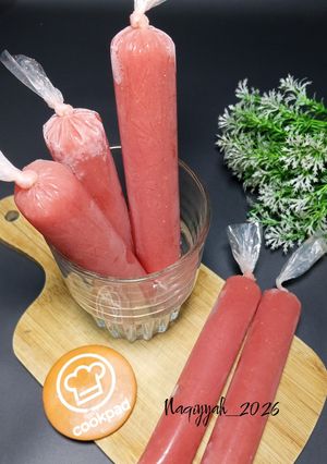 Foto resep Es lilin jambu biji