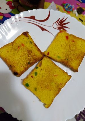 A picture of Fruit butter bread.