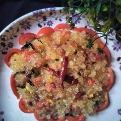 A picture of Sabudana pulao.