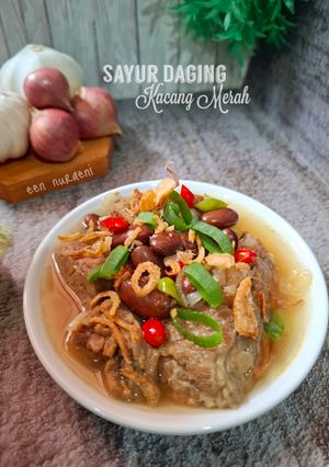 Foto resep Sayur Daging Sapi Kacang Merah